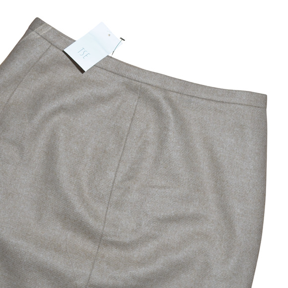 TSE Wool Skirt NWT Sz 14 A-Line Midi Lined Quiet Luxury Holiday Party MSPR $598 - Picture 10 of 13